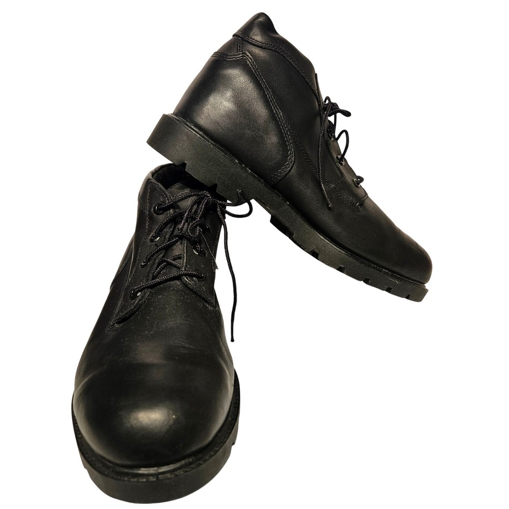 Timberland‎ Mens Black Leather Waterproof Chukka Boots 22047 Size 12M